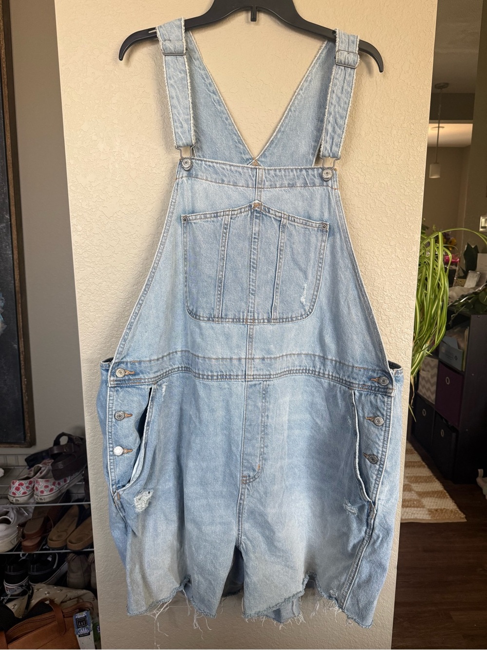 Old Navy Light Blue Denim Dress Overalls